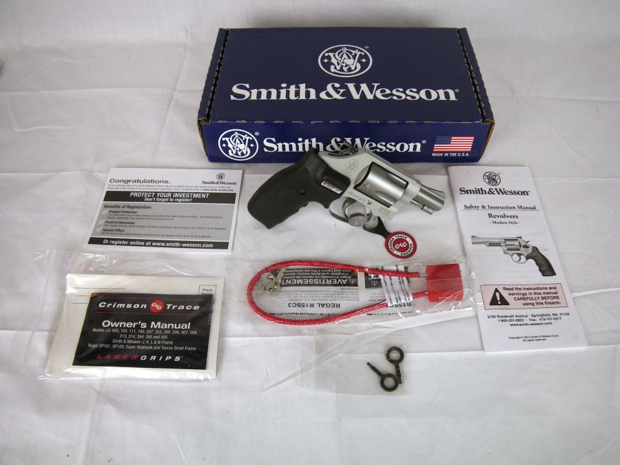 Smith & Wesson Model 637CT Arwght 38 Spl+P 1.875"-img-0