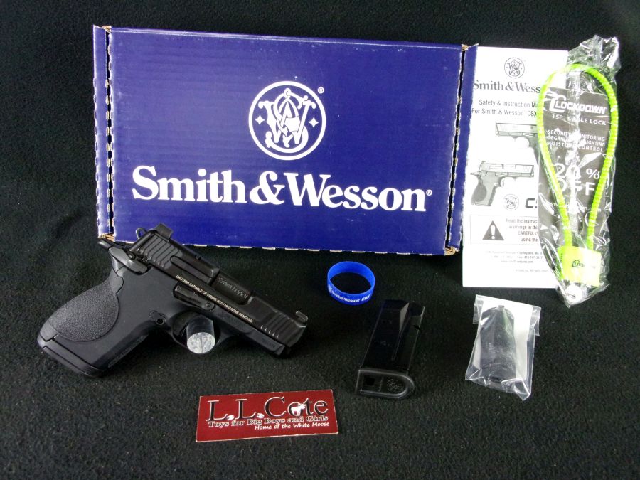 Smith & Wesson CSX 9mm 3.1" Armornite Black NEW 12615-img-0