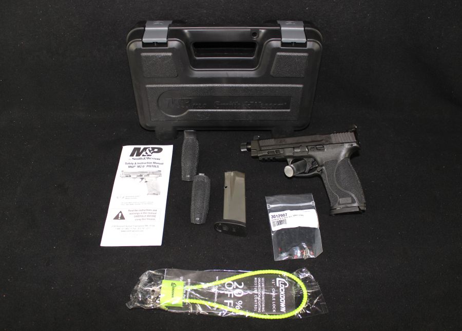 Smith & Wesson M&P45 M2.0 45ACP Black 5” Threaded NEW 13586-img-0