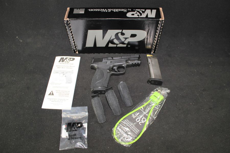 Smith & Wesson S&W M&P M2.0 10mm Matte Black 4" NEW 13389-img-0