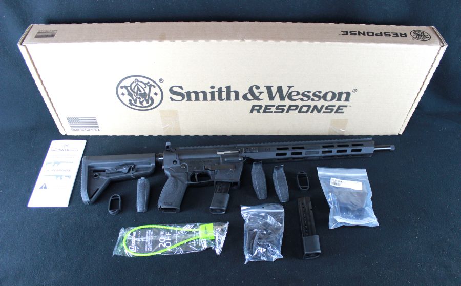Smith & Wesson Response Carbine 9mm 16.5” Matte Black NEW 13797-img-0