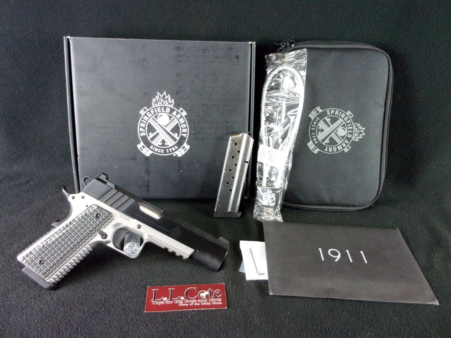 Springfield 1911 Emissary 5" Blued/Stainless NEW PX9219L-img-0