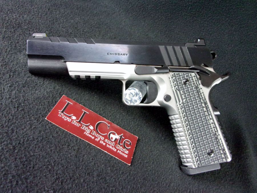 Springfield 1911 Emissary 5" Blued/Stainless NEW PX9219L-img-2