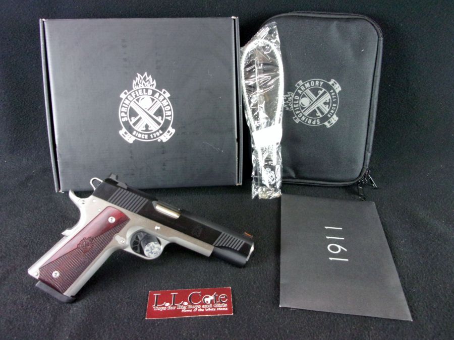 Springfield 1911 Ronin 9mm 5" Blued/Stainless NEW PX9119L-img-0