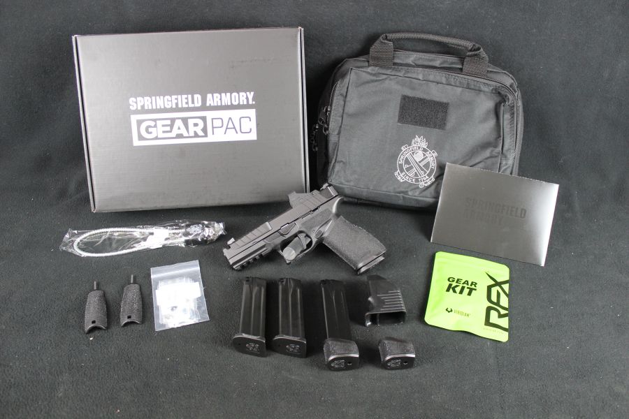 Springfield Echelon 4.5F Comp 9mm Gear Pack 4.5" NEW EC9459BCOMPPAC-img-0