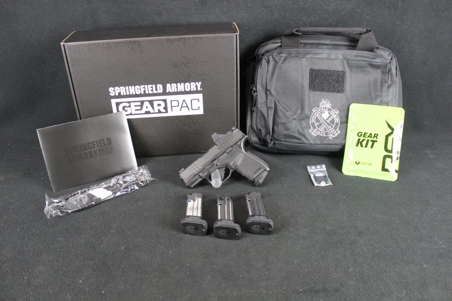 Springfield Hellcat OSP .380 ACP 3" Barrel Gear Pack NEW HC931380BOSP-PAC-img-0