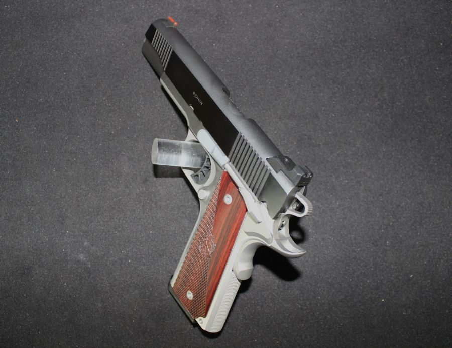 Springfield Ronin 1911 10mm Blued/Stainless 5” NEW PX9121L-img-5