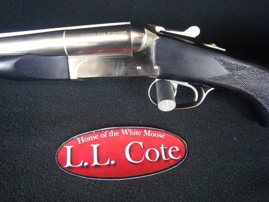 Stoeger Coach Gun Nickel 12ga 20" NEW 3" 31415-img-2