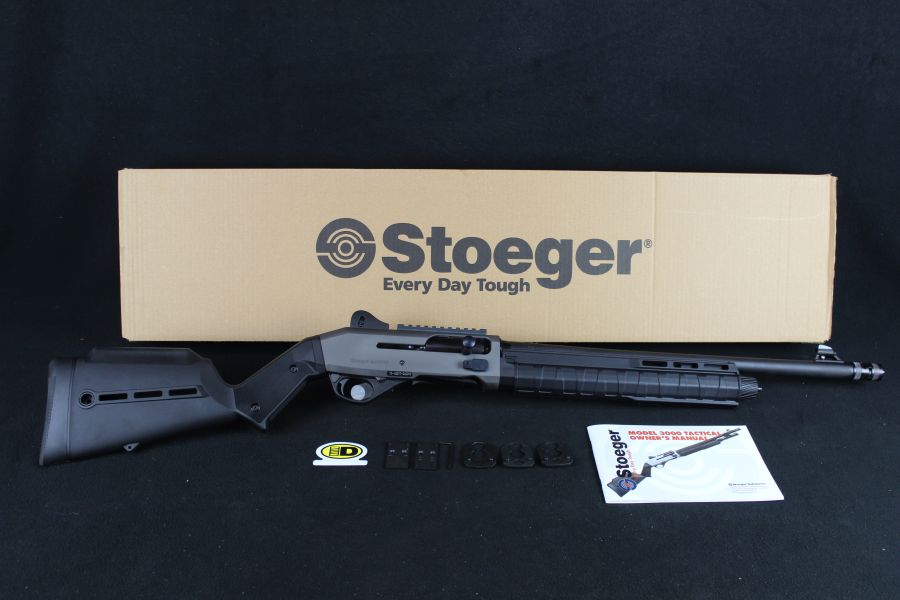 Stoeger M3000 Tactical 12ga 18.5" Tungsten Cerakote 3" NEW 36072-img-0
