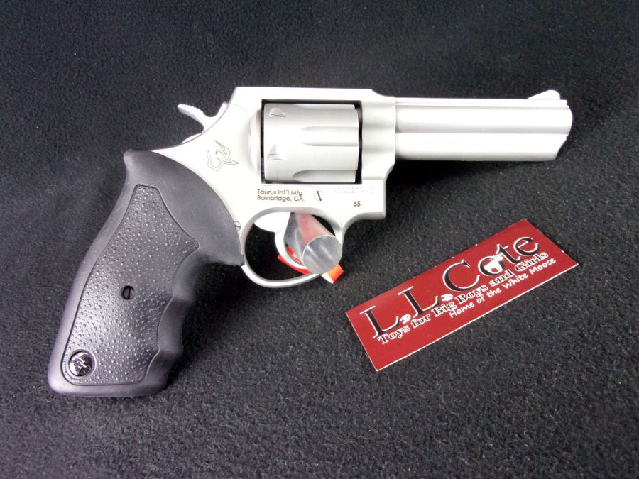 Taurus 65 Stainless 357 Mag 4" Revolver NEW 2-650049-img-1