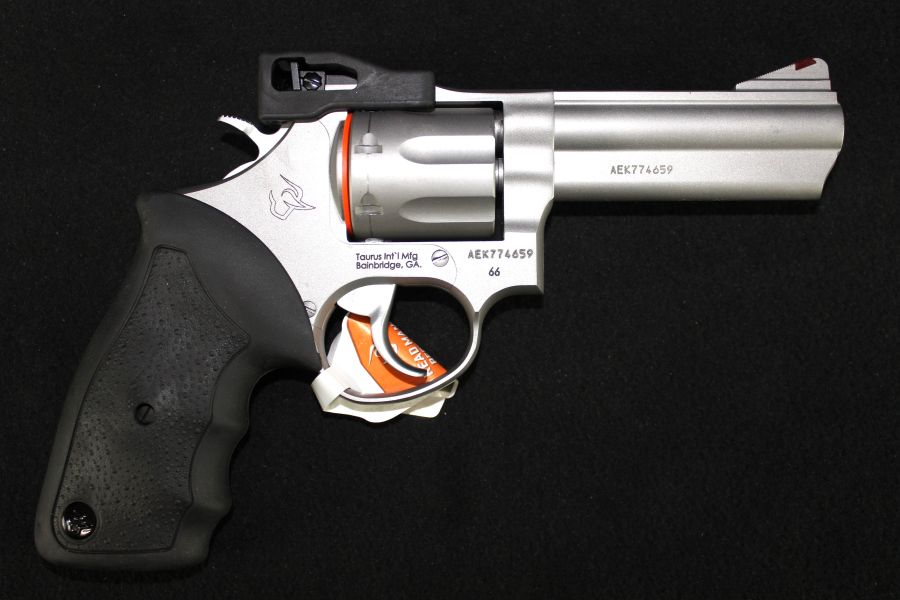 Taurus 66 357 Magnum Stainless 4” NEW Revolver 2-660049-img-1