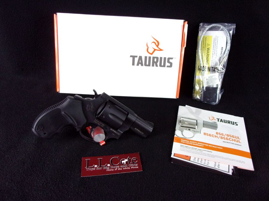 Taurus 856 Revolver 38 Spl 2" Matte Black NEW 2-85621-img-0