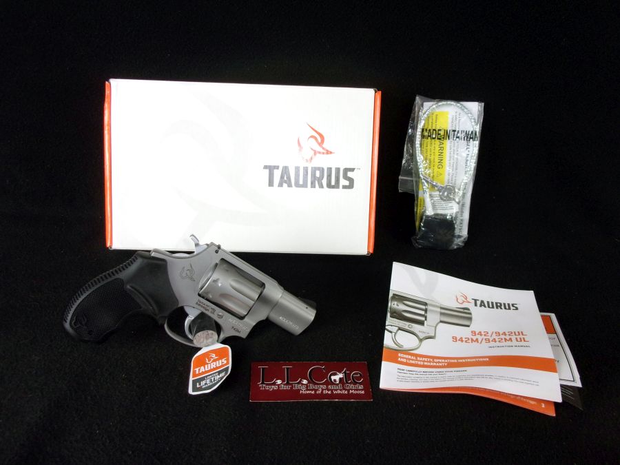 Taurus 942 22 WMR 2" Matte Stainless NEW 2-942M029-img-0