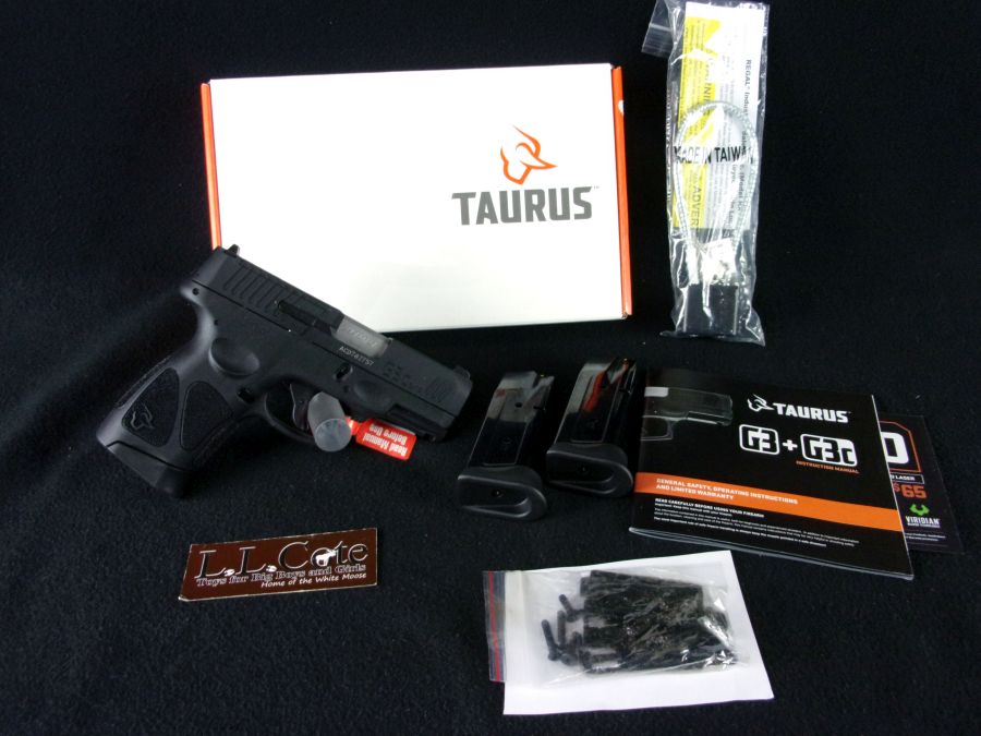 Taurus G3c TORO 9mm 3.2" Matte Black NEW 1-G3CP931-img-0