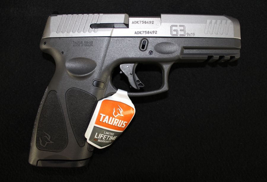 Taurus G3 9mm Tenifer Matte Stainless 4” NEW Full Size 1-G3B949G-img-1