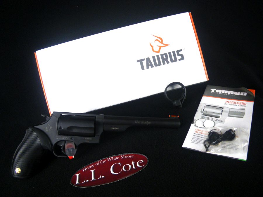 Taurus Judge 45/410 6.5" NEW 2.5" Black 2-441061T-img-0