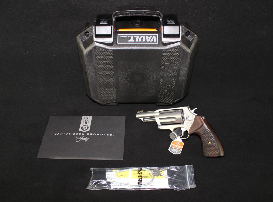 Taurus Judge Executive 45 Colt / 410 Bore 3” Stainless NEW 2-441EX039-img-0