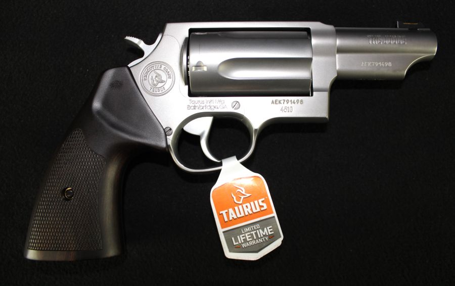 Taurus Judge Executive 45 Colt / 410 Bore 3” Stainless NEW 2-441EX039-img-1