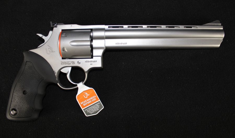 Taurus 44 Magnum Stainless 8.73” NEW 2-440089 - Revolvers at GunBroker ...