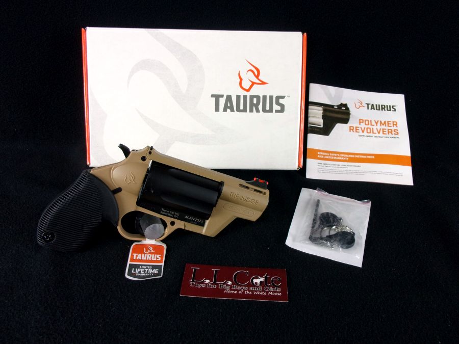 Taurus Public Defender 410ga/45lc 2" FDE NEW 2-441021FDE-img-0