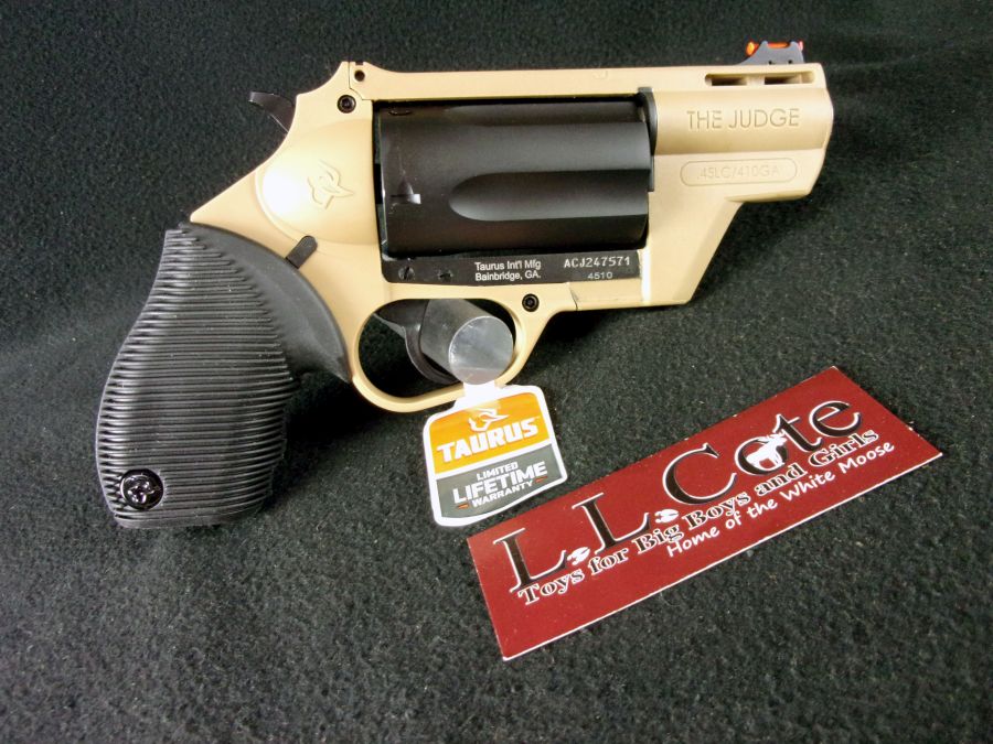 Taurus Public Defender 410ga/45lc 2" FDE NEW 2-441021FDE-img-1