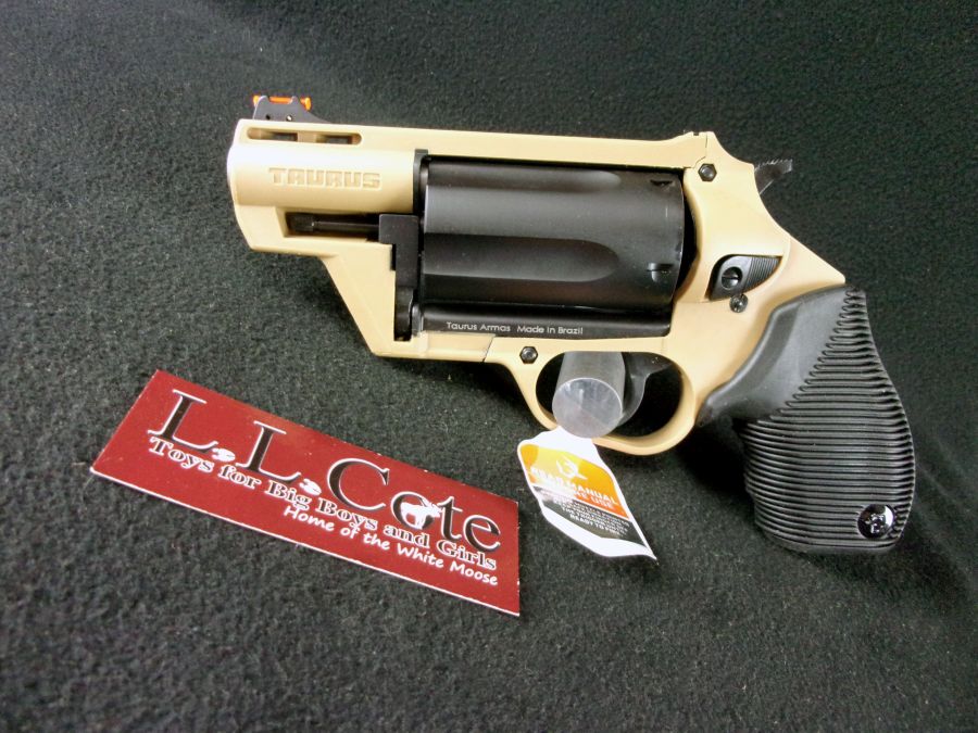 Taurus Public Defender 410ga/45lc 2" FDE NEW 2-441021FDE-img-2