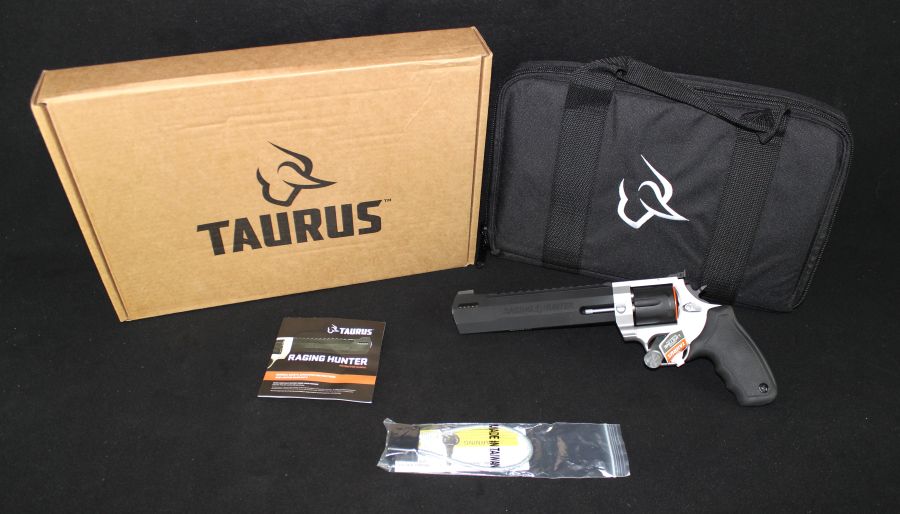 Taurus Raging Hunter 44mag 8.375” Two-Tone NEW 2-440085RH-DLX-img-0