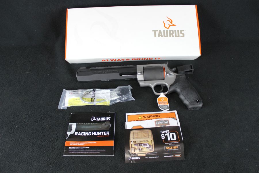 Taurus Raging Hunter 500 S&W Magnum Two Tone 8.375" NEW 2-500085RH-img-0