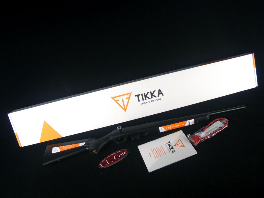 Tikka T1x MTR 22lr 20" NEW Black/Syn JRT1X300-img-0