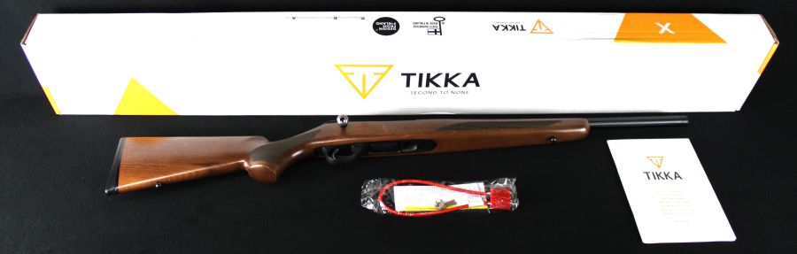 Tikka T1x Hunter 22lr Wood 20” Threaded NEW JRT1XH300-img-0
