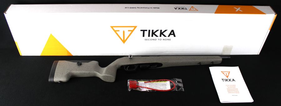 Tikka T1x UPR 17 HMR Desert Sand 16” Threaded NEW JRT1XU309SB-img-0