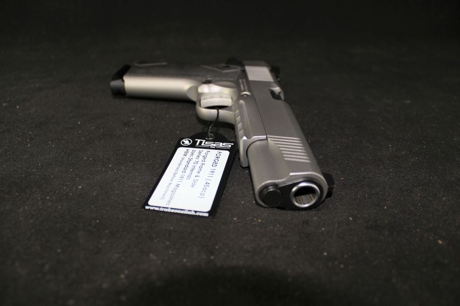 Tisas 1911 Duty SS45R 45acp 5” Stainless NEW 10100533-img-7
