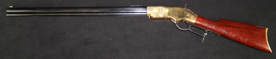 Uberti 1860 Henry Rifle 44-40 Brass 24.5” Walnut NEW 342390-img-2