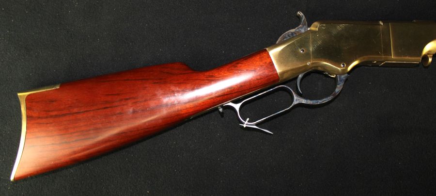 Uberti 1860 Henry Rifle 44-40 Brass 24.5” Walnut NEW 342390-img-5
