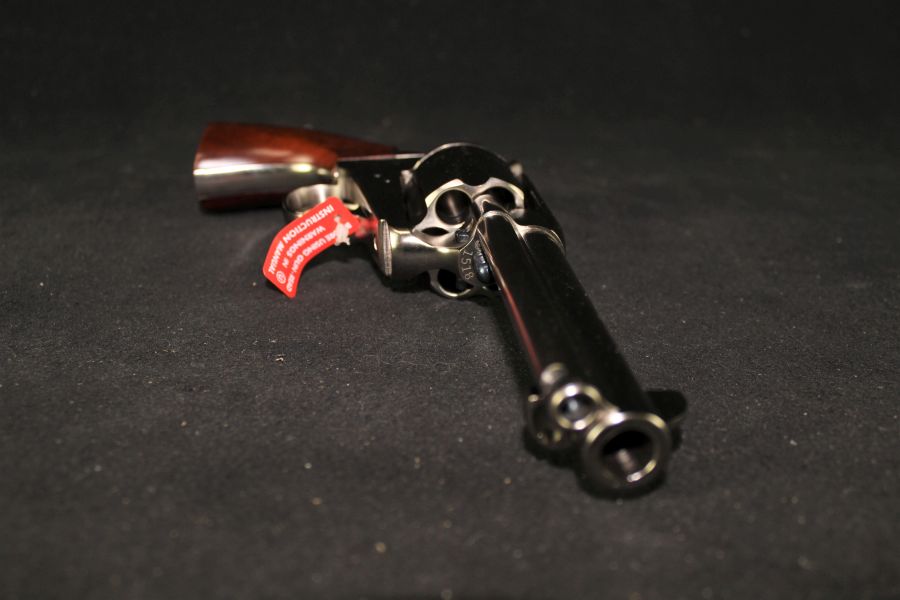 Uberti 1873 Cattleman 45 Colt 4.75” Nickel NEW 344102-img-7