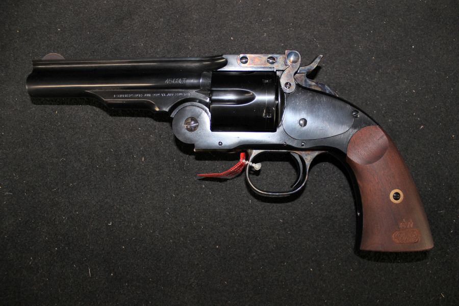 Uberti 1875 Top Break Revolver 45 Colt 5" NEW 348550-img-2