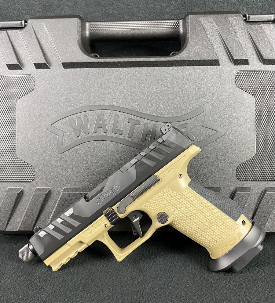 Walther Arms PDP Pro 9mm Compact Optic Ready FDE 4.6" SR NEW 2877520-img-1