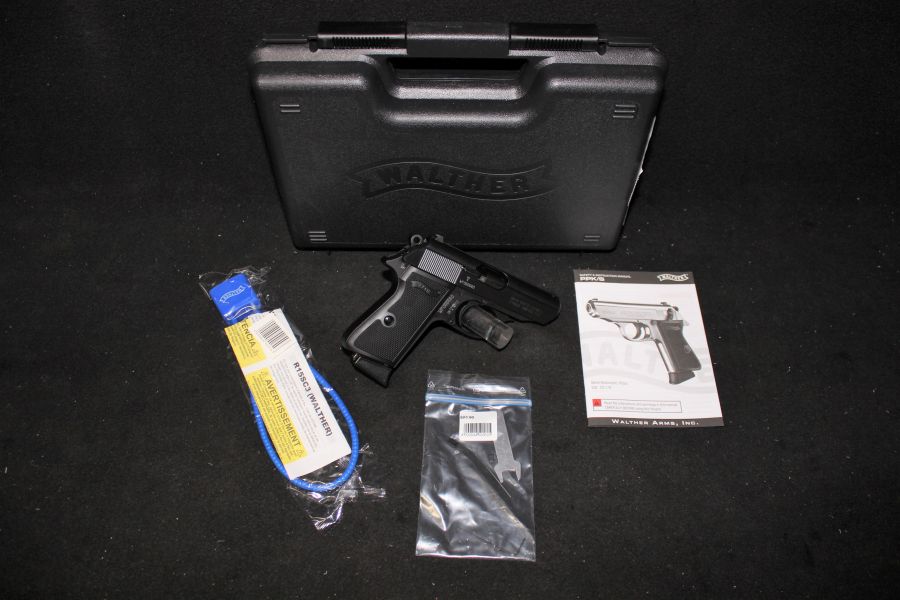 Walther PPK/S 22lr 3.3" Matte Black NEW 5030300-img-0