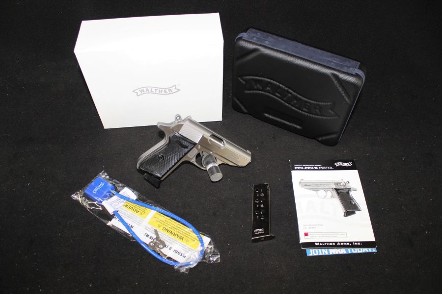 Walther PPK/S 380ACP Stainless 3.3" NEW 4796004-img-0