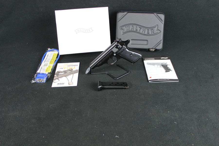 Walther PP Matte Black 7 Round .380 ACP 3.9" NEW 4796028-img-0