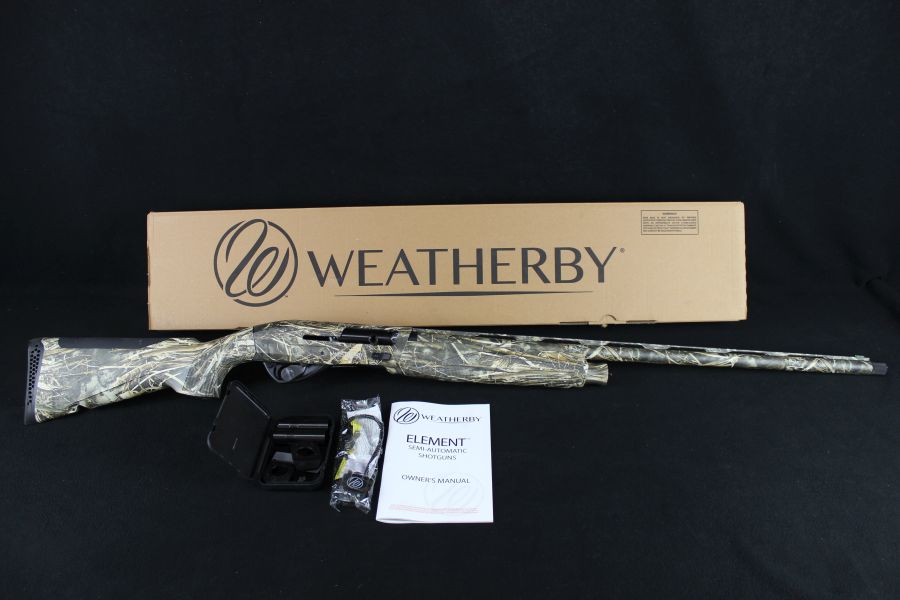 Weatherby Element II Waterfowler 12ga 28" NEW 3" Realtree Max-7 EW21228PGM-img-0