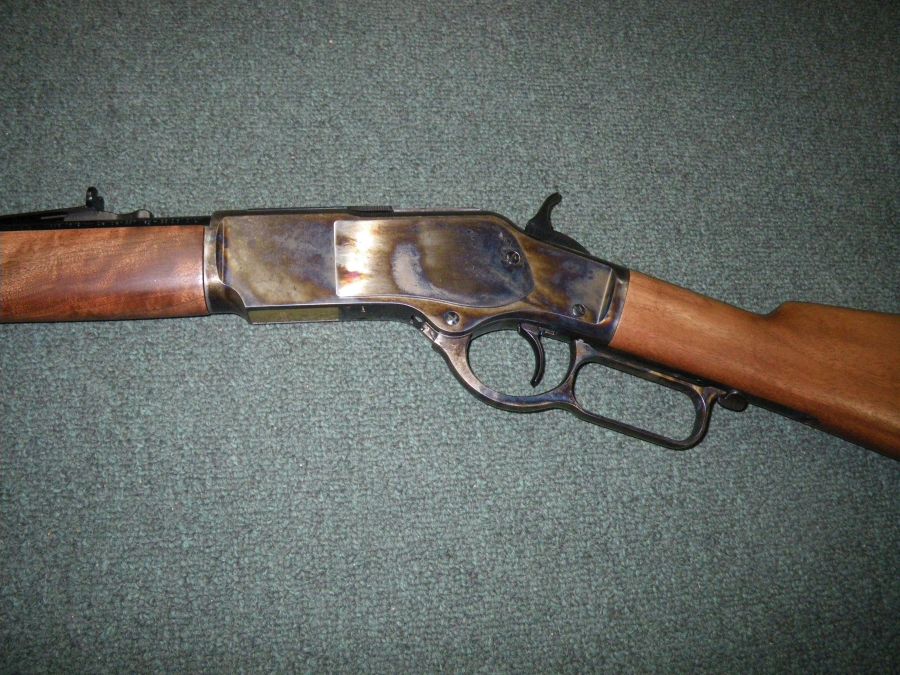 Winchester Model 1873 Short Rifle 357-38 20" NEW-img-2